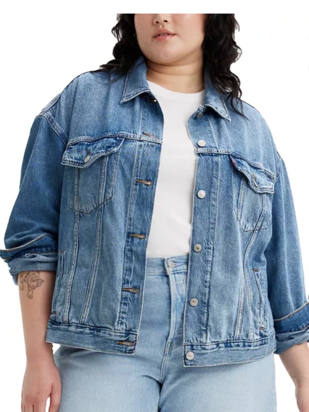Levi's Original Trucker Denim Jean Jacket - 3X Plus size